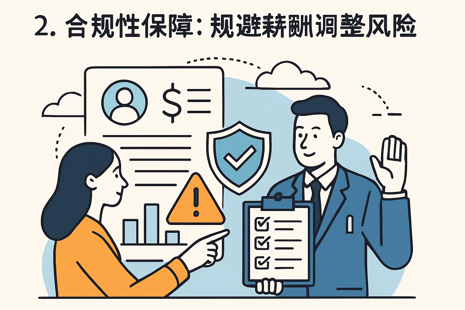 2. 合规性保障：规避薪酬调整风险