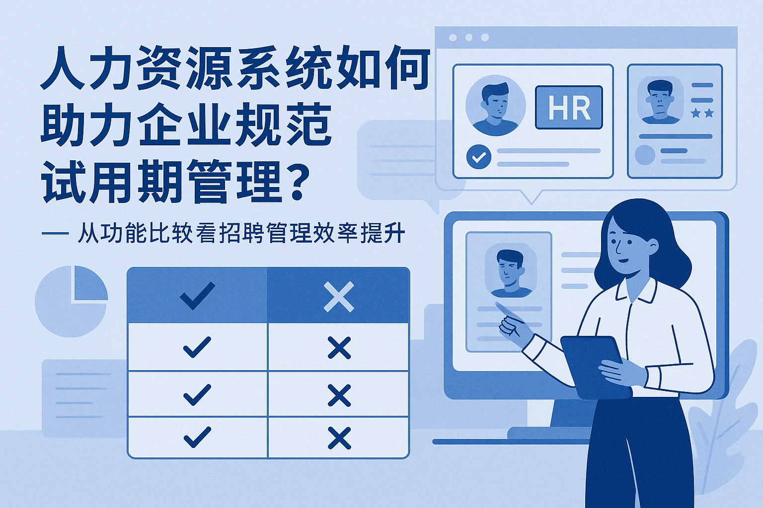 人力资源系统如何助力企业规范试用期管理？——从功能比较看招聘管理效率提升