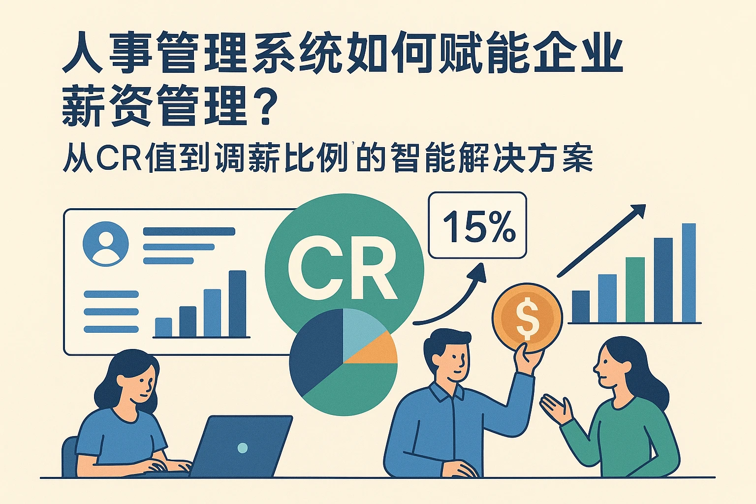 人事管理系统如何赋能企业薪资管理？从CR值到调薪比例的智能解决方案