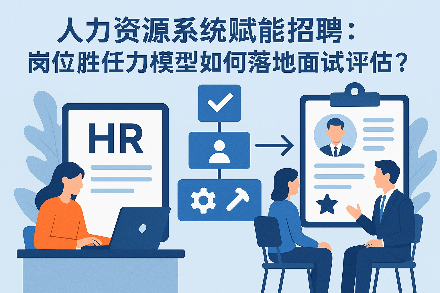 人力资源系统赋能招聘：岗位胜任力模型如何落地面试评估？
