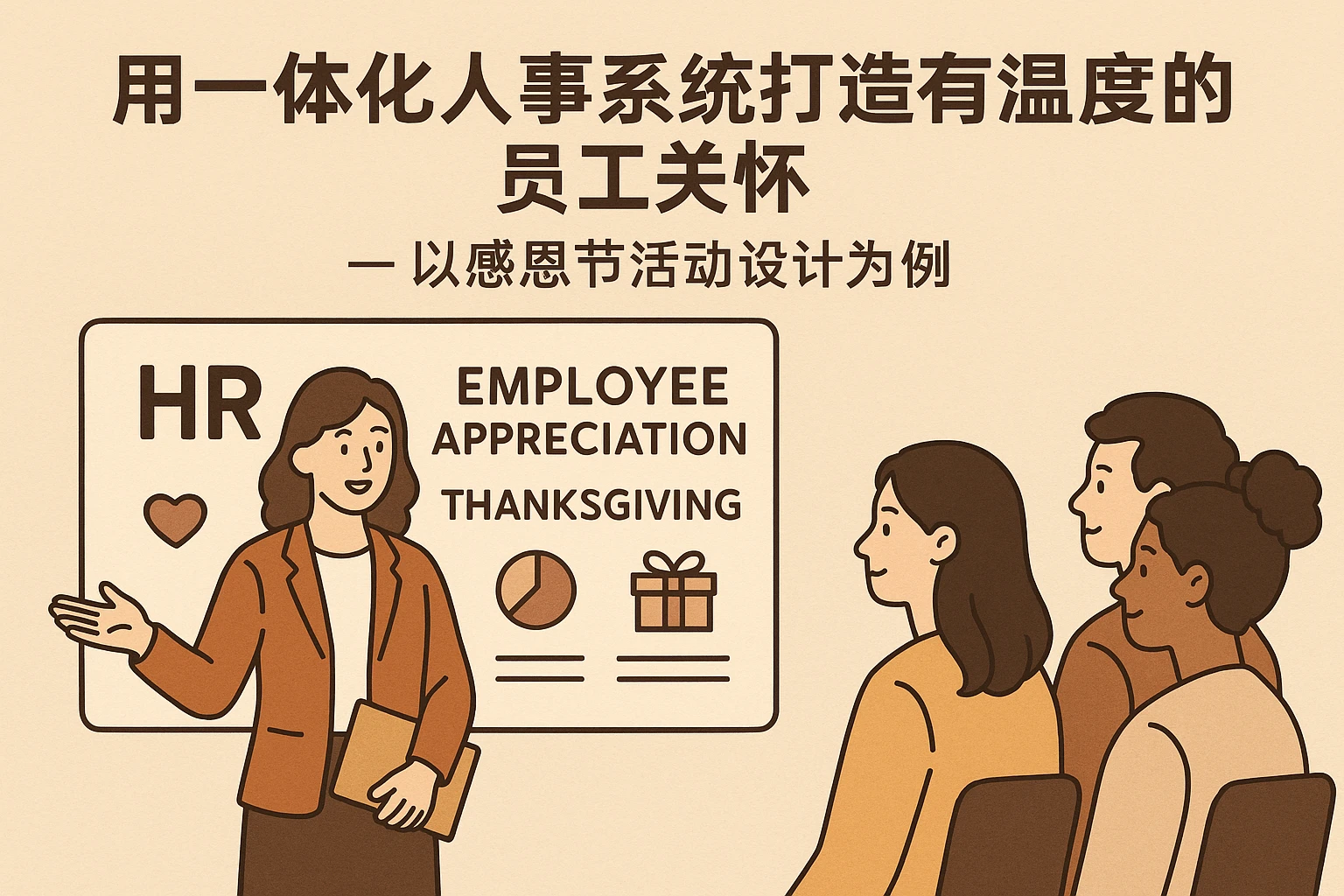 用一体化人事系统打造有温度的员工关怀——以感恩节活动设计为例