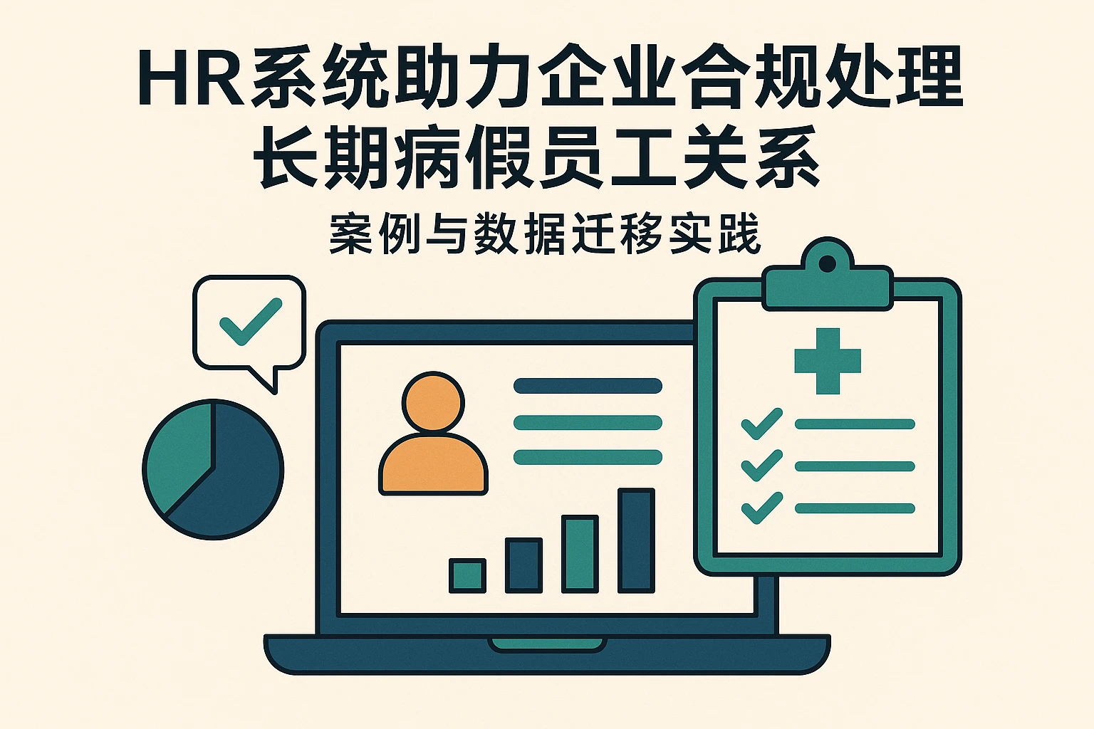 HR系统助力企业合规处理长期病假员工关系：案例与数据迁移实践