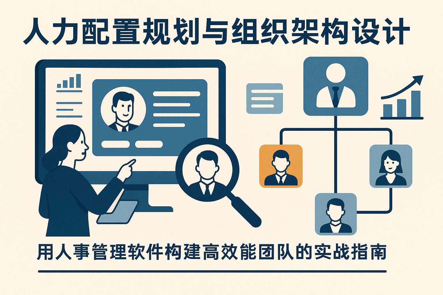 人力配置规划与组织架构设计：用人事管理软件构建高效能团队的实战指南