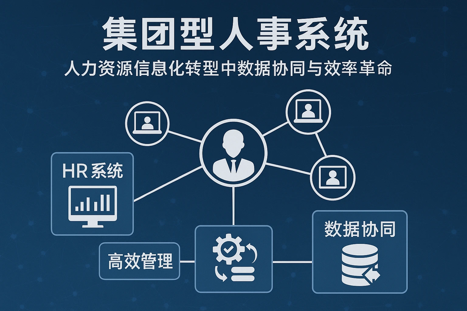 集团型人事系统：人力资源信息化转型中的数据协同与效率革命