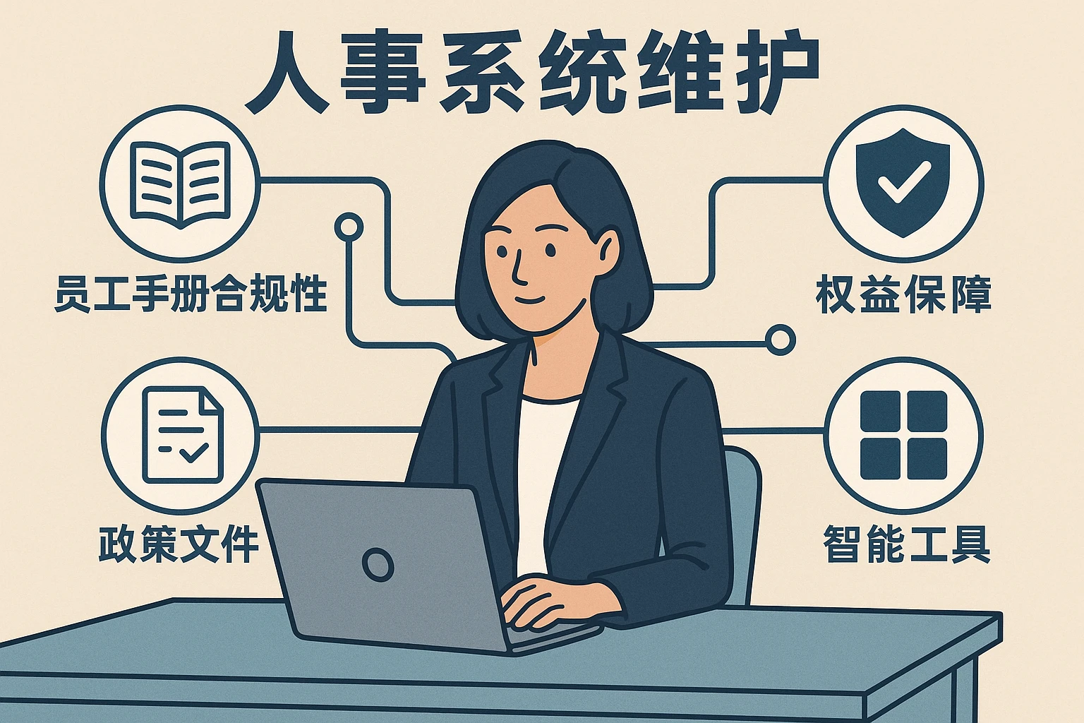 人事系统维护：从员工手册合规性到智能工具的权益保障之道