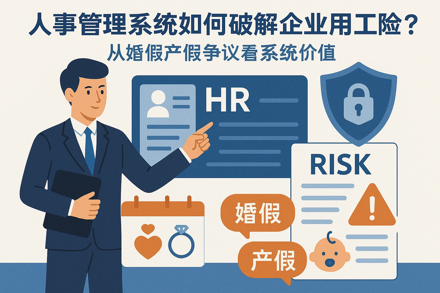 人事管理系统如何破解企业用工风险？从婚假产假争议看系统价值