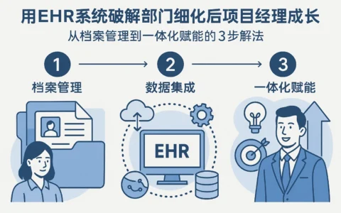 用EHR系统破解部门细化后项目经理成长难题：从档案管理到一体化赋能的3步解法