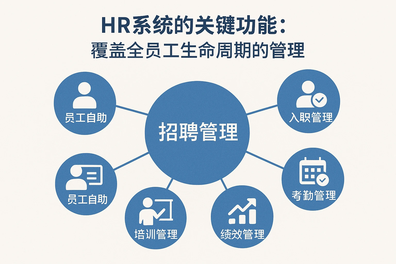 2. HR系统的关键功能：覆盖全员工生命周期的管理