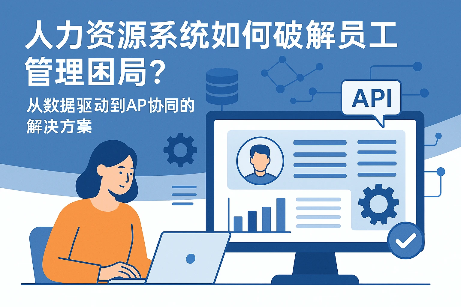 人力资源系统如何破解员工管理困局？从数据驱动到API协同的解决方案