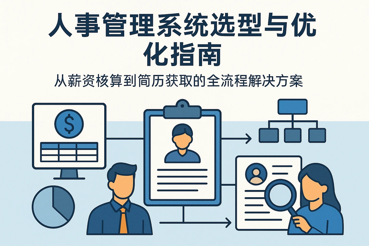 人事管理系统选型与优化指南：从薪资核算到简历获取的全流程解决方案