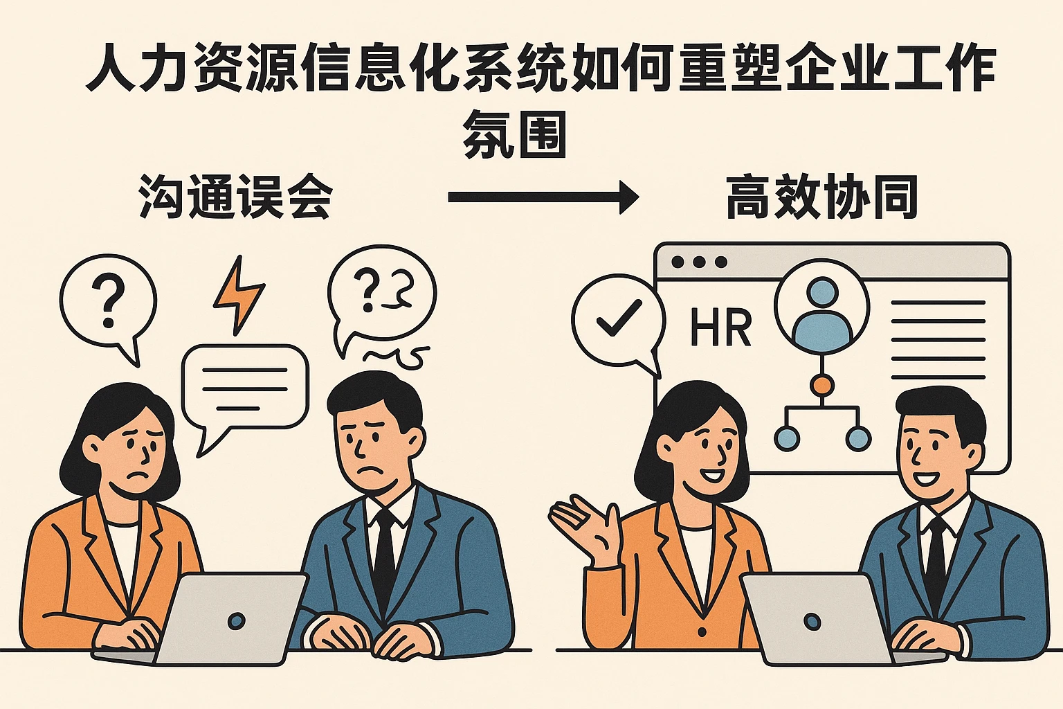从“沟通误会”到“高效协同”：人力资源信息化系统如何重塑企业工作氛围