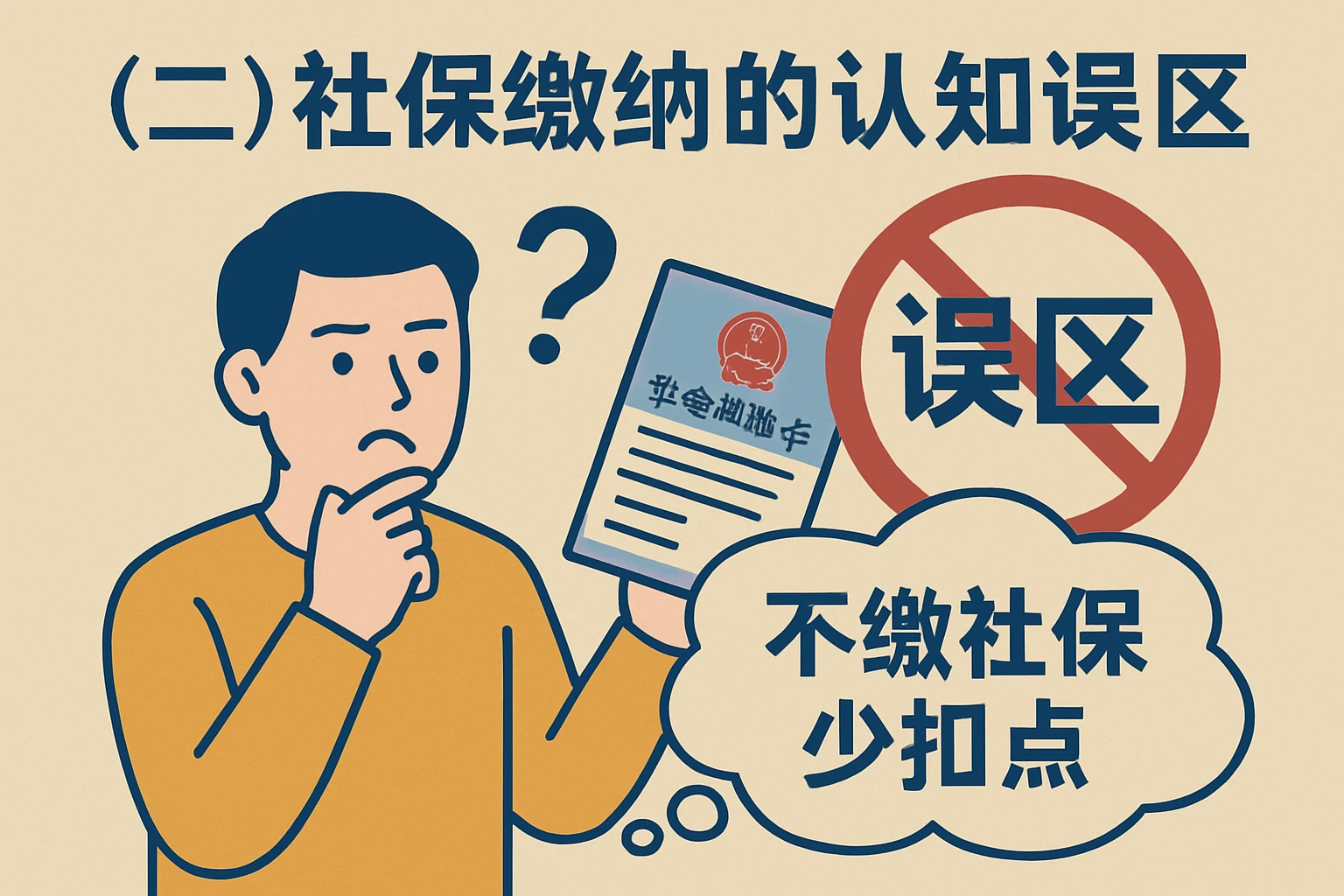 （二）社保缴纳的认知误区