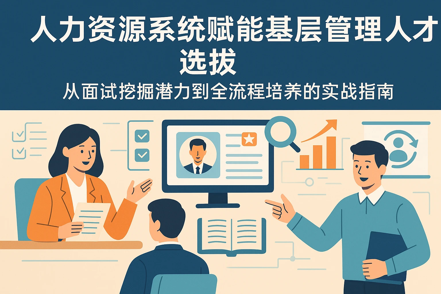 人力资源系统赋能基层管理人才选拔：从面试挖掘潜力到全流程培养的实战指南
