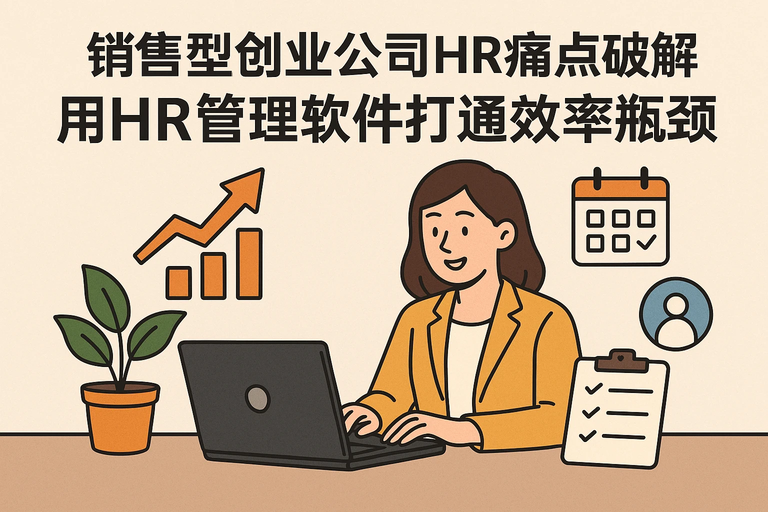销售型创业公司HR痛点破解：用HR管理软件打通效率瓶颈
