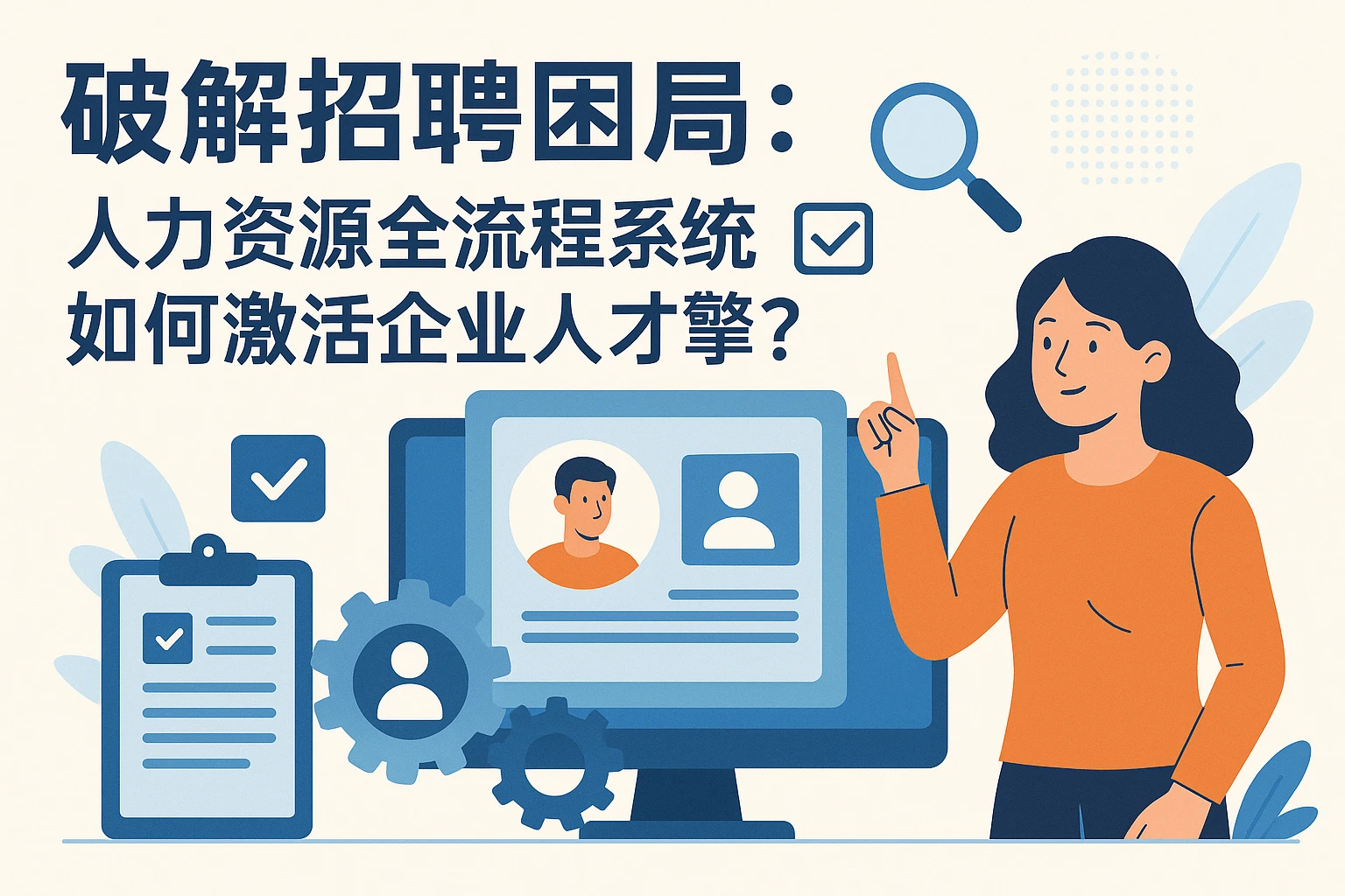破解招聘困局：人力资源全流程系统如何激活企业人才引擎？