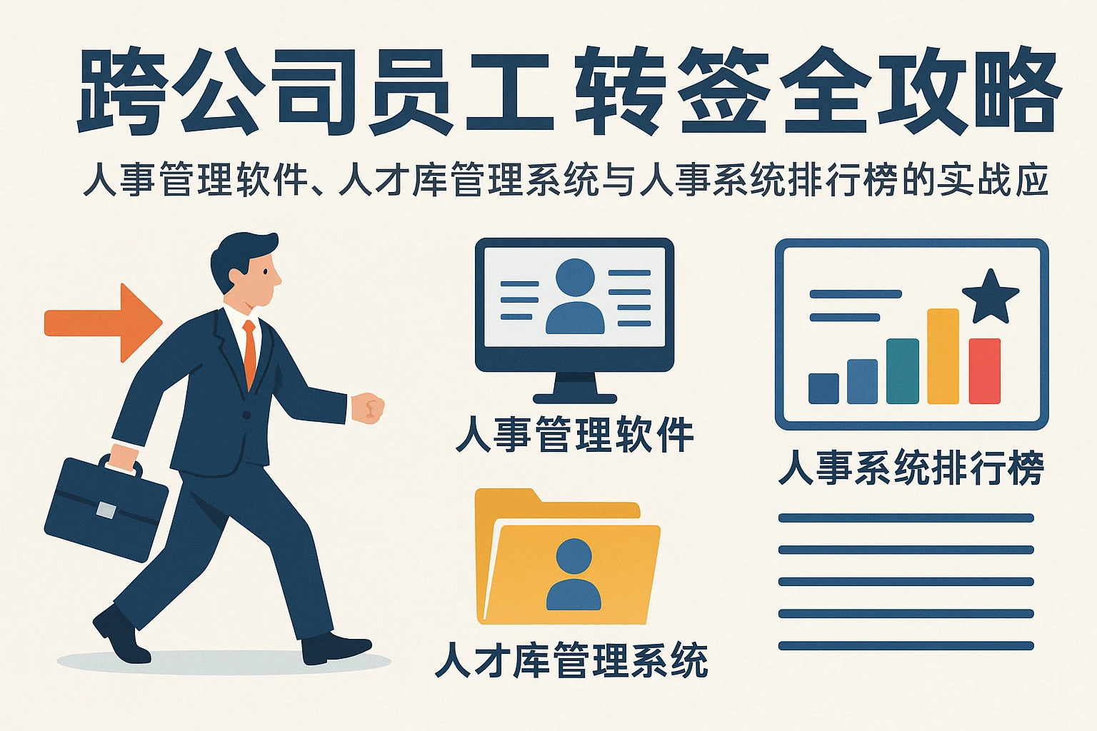跨公司员工转签全攻略：人事管理软件、人才库管理系统与人事系统排行榜的实战应用