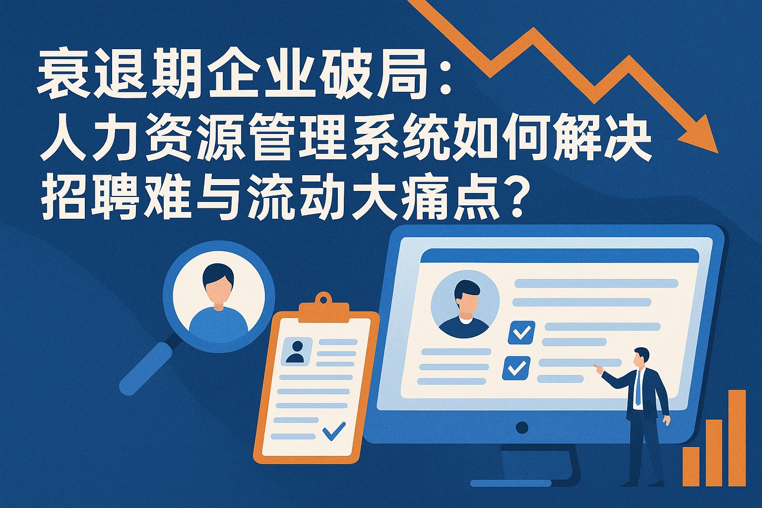 衰退期企业破局：人力资源管理系统如何解决招聘难与流动大痛点？