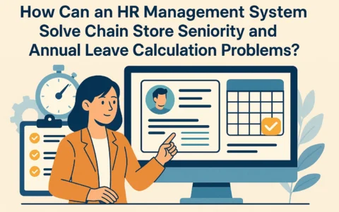 人事管理系统如何解决连锁门店工龄与年休假计算难题?