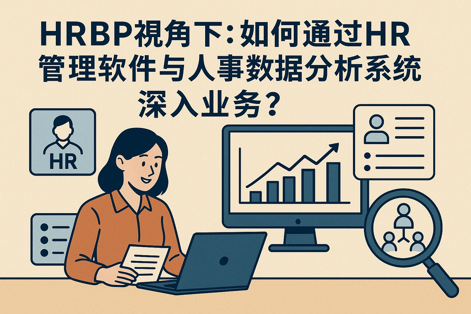 HRBP视角下：如何通过HR管理软件与人事数据分析系统深入业务？