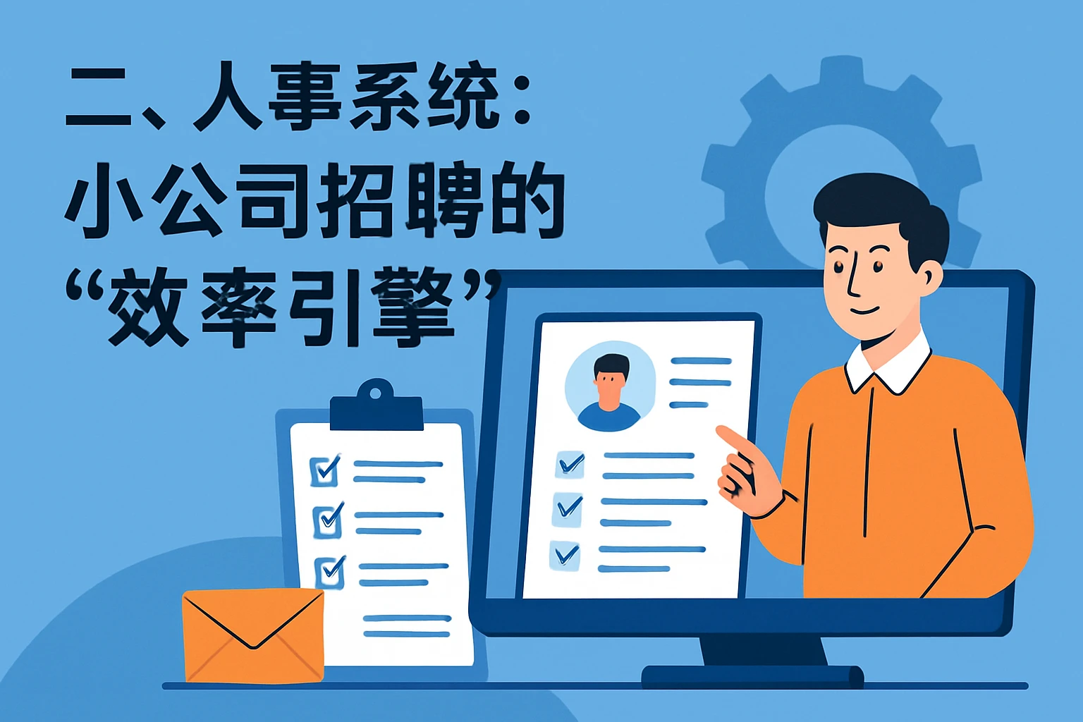 二、人事系统：小公司招聘的“效率引擎”