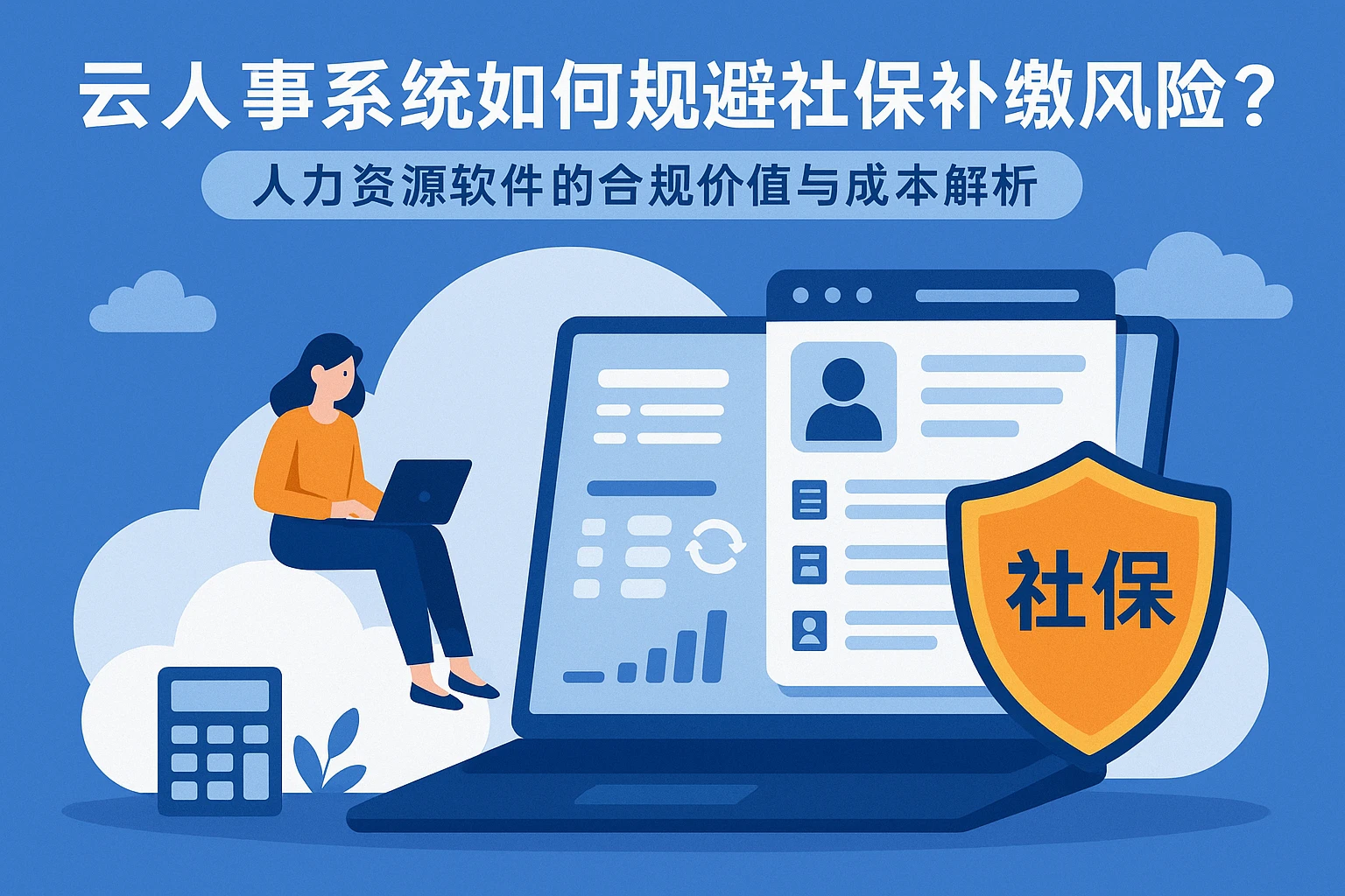 云人事系统如何规避社保补缴风险？人力资源软件的合规价值与成本解析