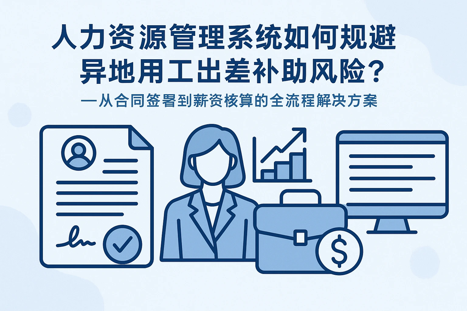 人力资源管理系统如何规避异地用工出差补助风险？——从合同签署到薪资核算的全流程解决方案