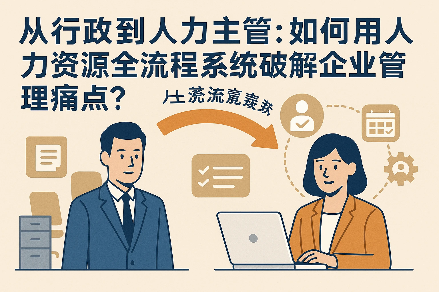 从行政到人力主管：如何用人力资源全流程系统破解企业管理痛点？