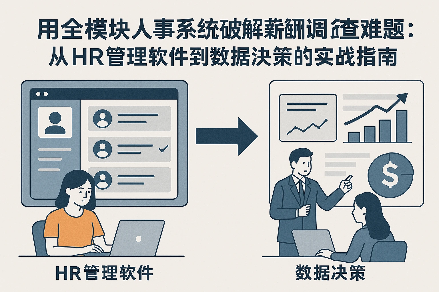 用全模块人事系统破解薪酬调查难题：从HR管理软件到数据决策的实战指南