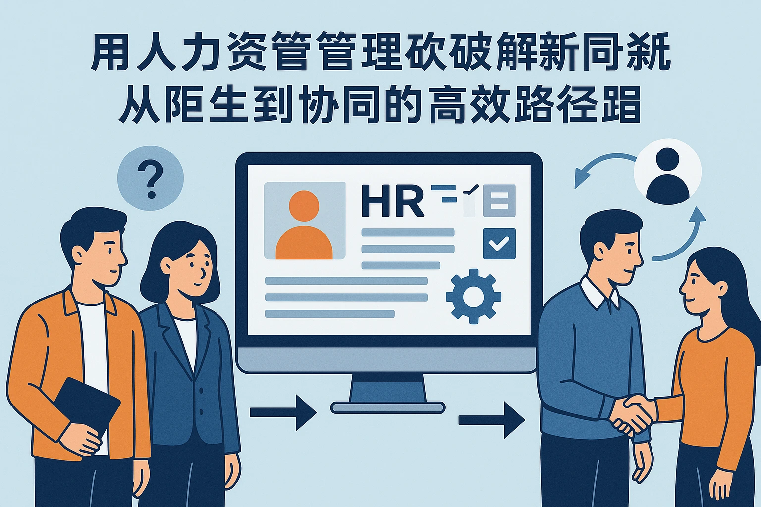 用人力资源管理系统破解新同事关系难题：从陌生到协同的高效路径