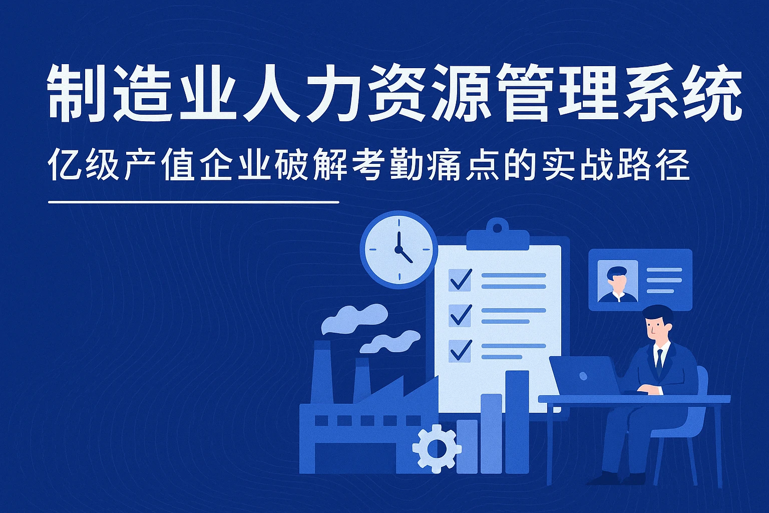 制造业人力资源管理系统：亿级产值企业破解考勤痛点的实战路径