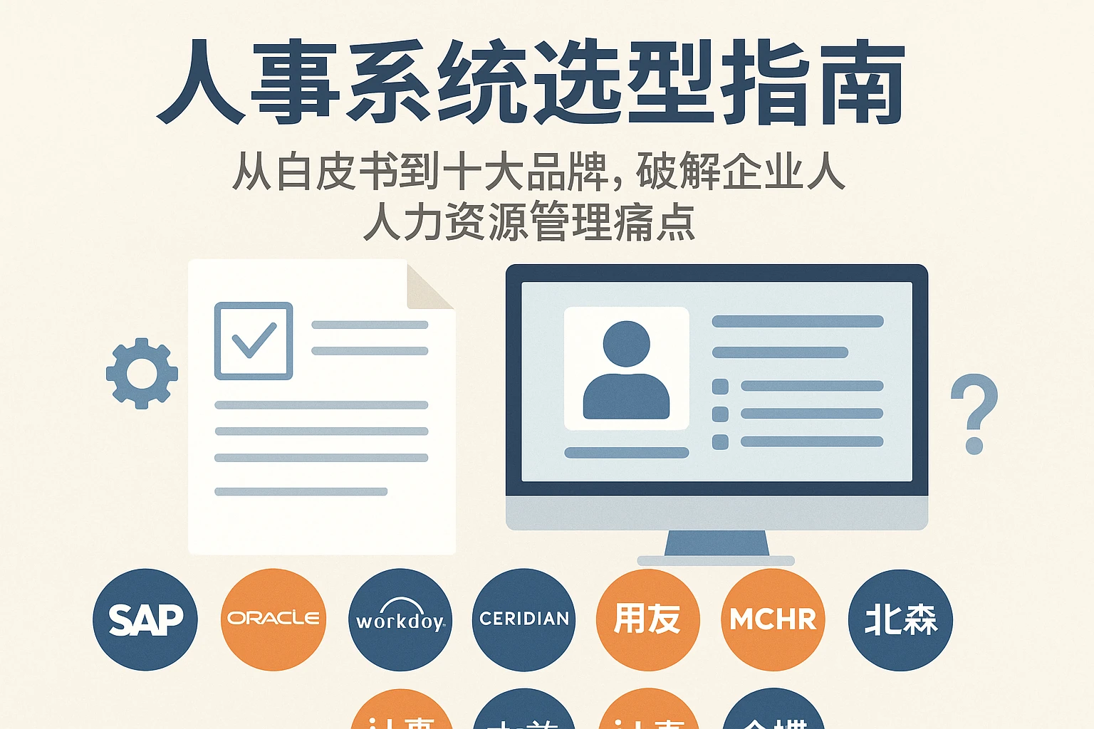 人事系统选型指南：从白皮书到十大品牌，破解企业人力资源管理痛点