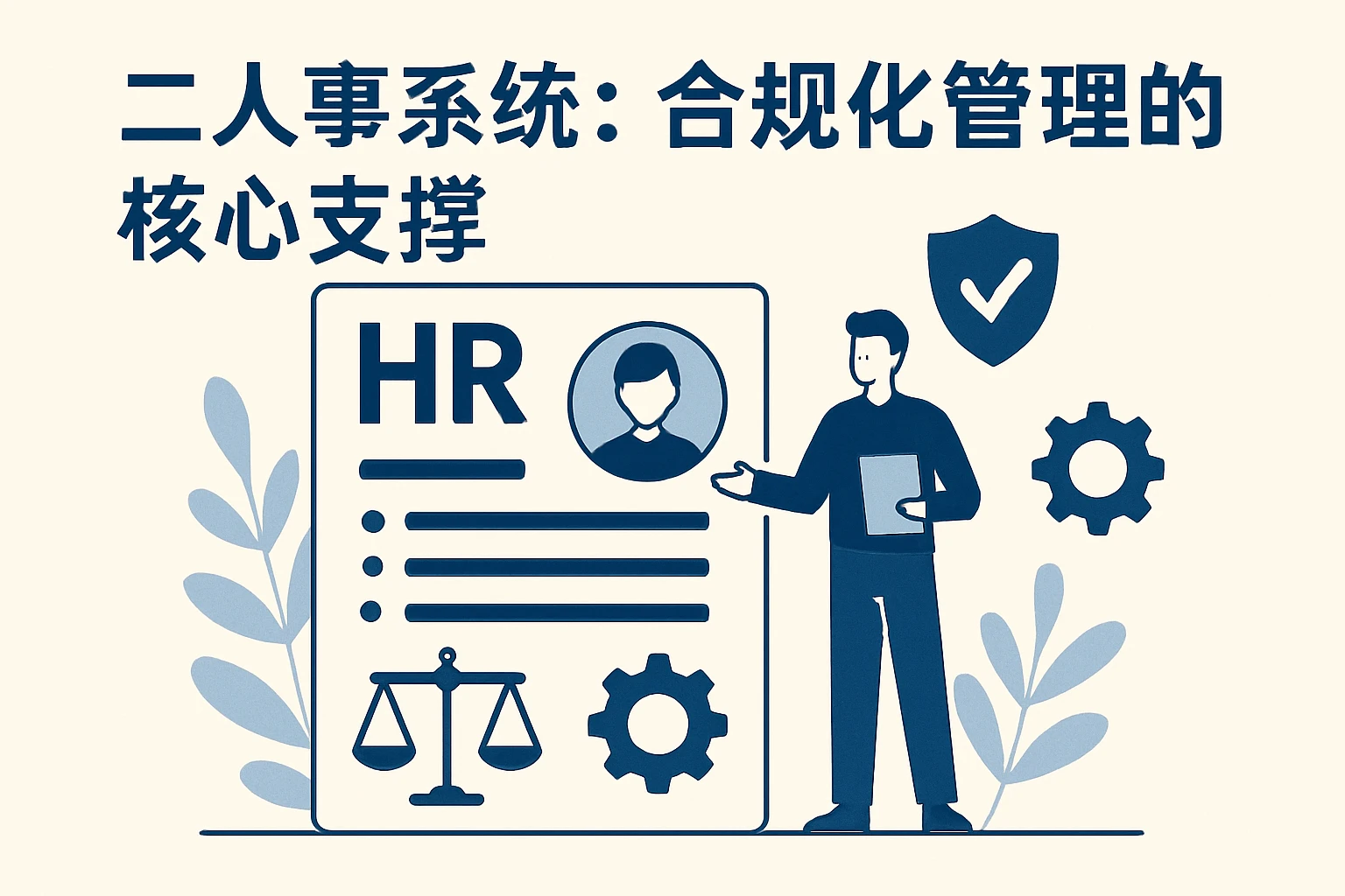 二、人事系统：合规化管理的核心支撑