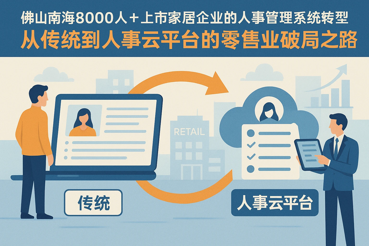 佛山南海8000人+上市家居企业的人事管理系统转型：从传统到人事云平台的零售业破局之路