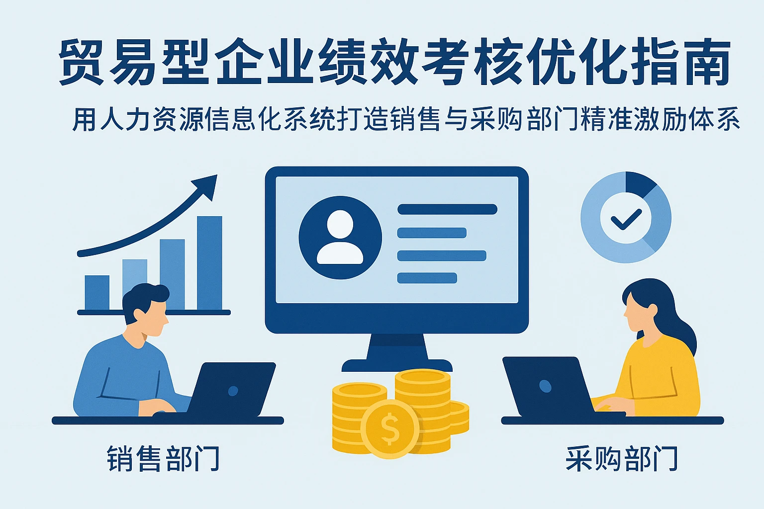 贸易型企业绩效考核优化指南：用人力资源信息化系统打造销售与采购部门精准激励体系