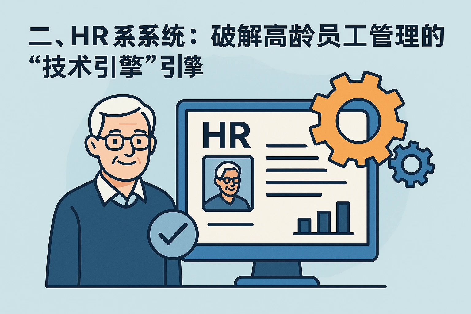 二、HR系统：破解高龄员工管理难题的“技术引擎”
