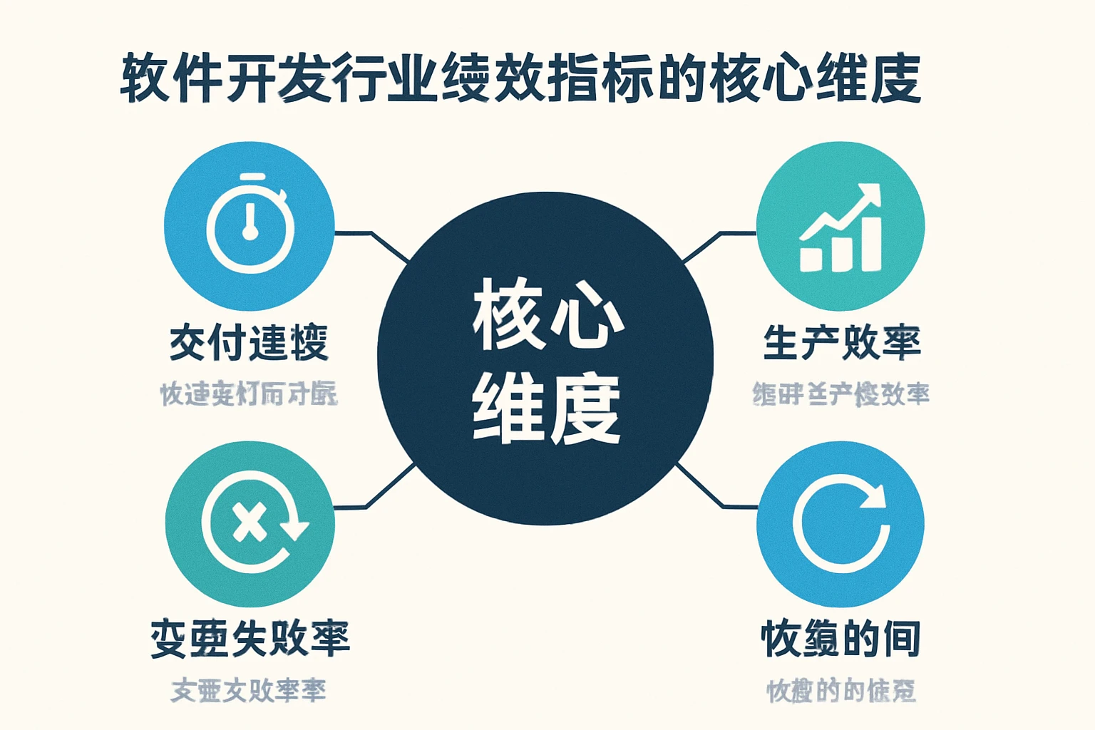 1. 软件开发行业绩效指标的核心维度