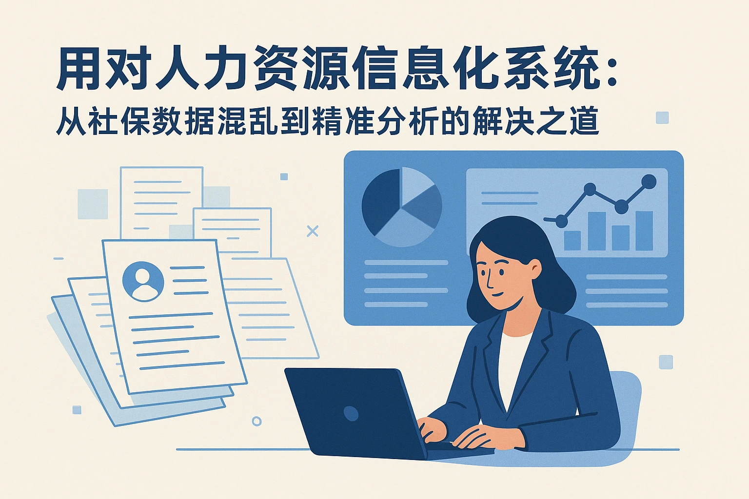 用对人力资源信息化系统：从社保数据混乱到精准分析的解决之道