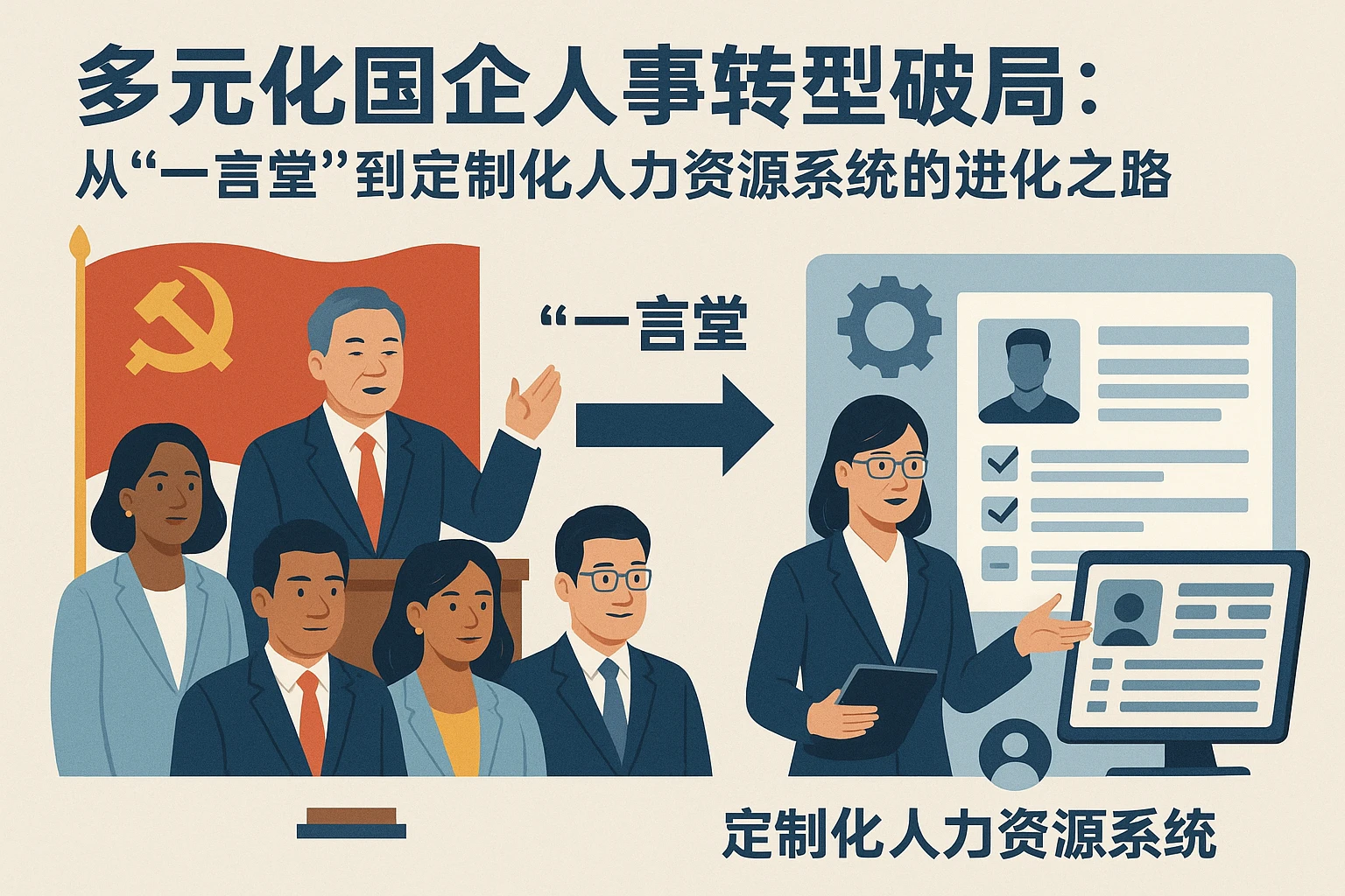多元化国企人事转型破局：从“一言堂”到定制化人力资源系统的进化之路
