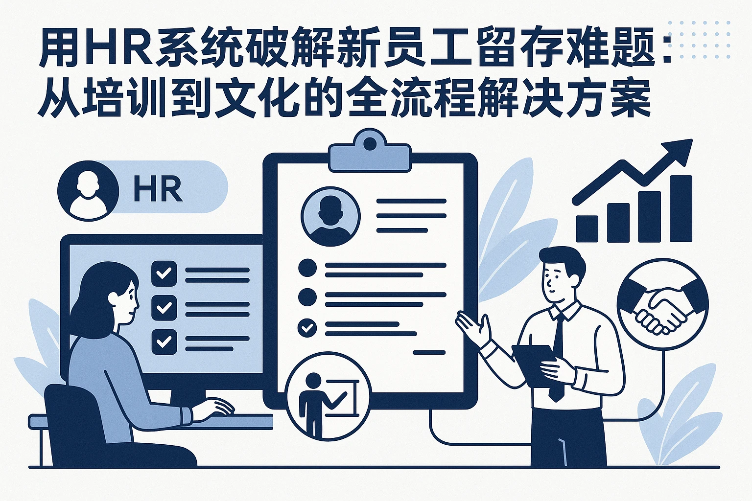 用HR系统破解新员工留存难题：从培训到文化的全流程解决方案