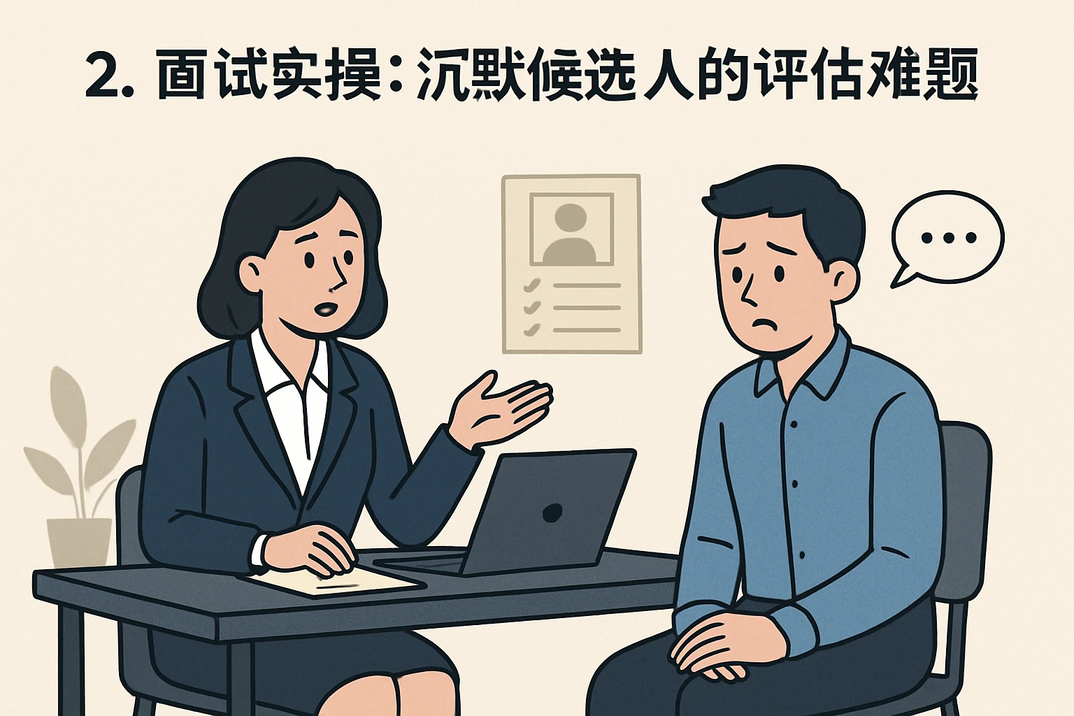 2. 面试实操：沉默候选人的评估难题
