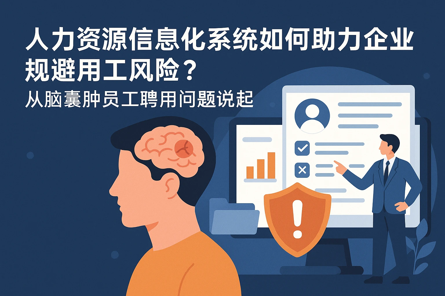 人力资源信息化系统如何助力企业规避用工风险？从脑囊肿员工聘用问题说起
