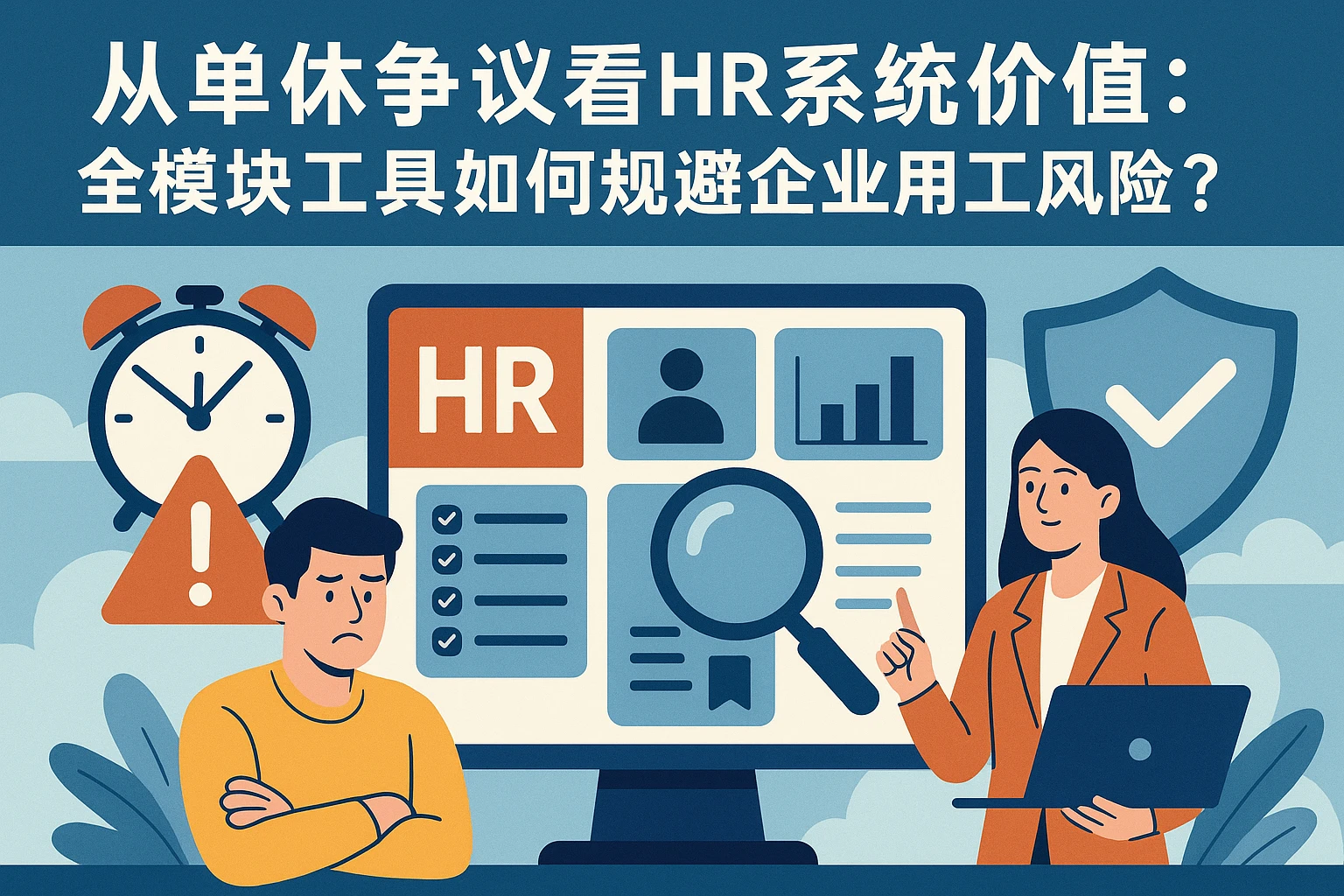 从单休争议看HR系统价值：全模块工具如何规避企业用工风险？