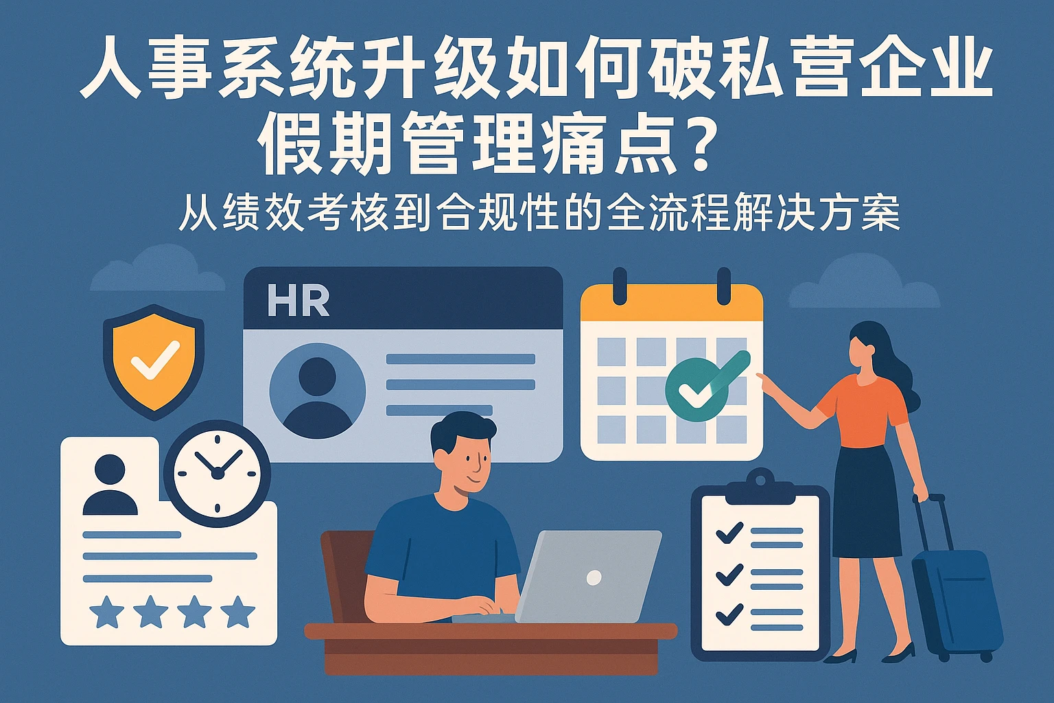 人事系统升级如何破解私营企业假期管理痛点？从绩效考核到合规性的全流程解决方案