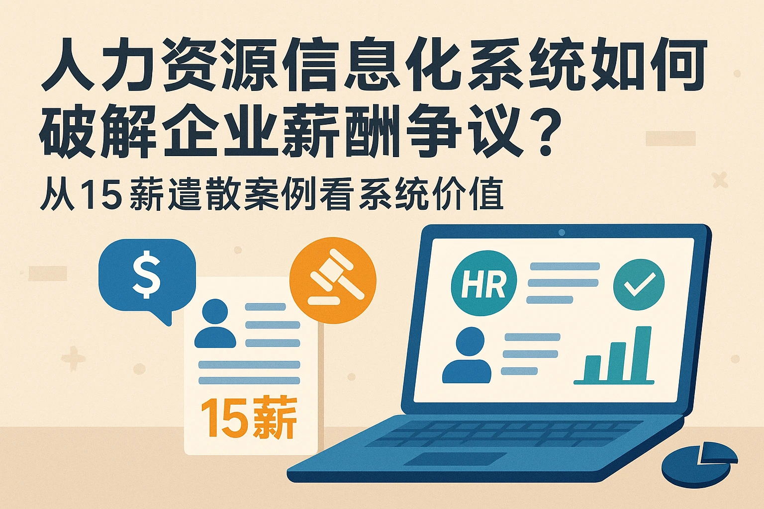 人力资源信息化系统如何破解企业薪酬争议？从15薪遣散案例看系统价值