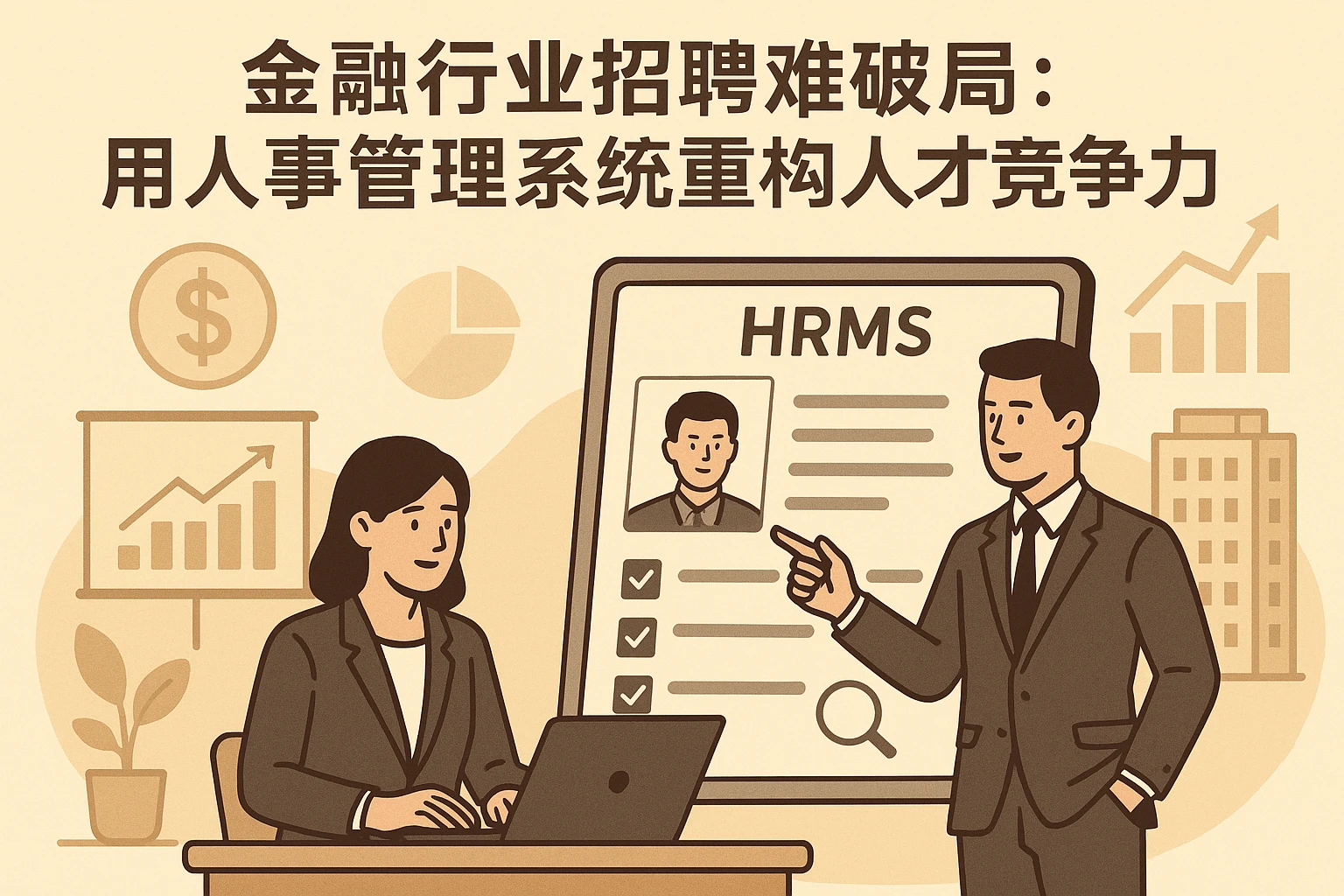 金融行业招聘难破局：用人事管理系统重构人才竞争力