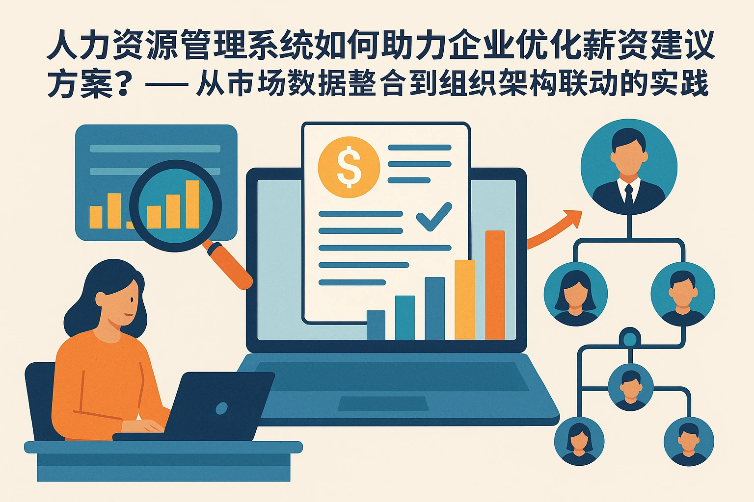 人力资源管理系统如何助力企业优化薪资建议方案？——从市场数据整合到组织架构联动的实践指南