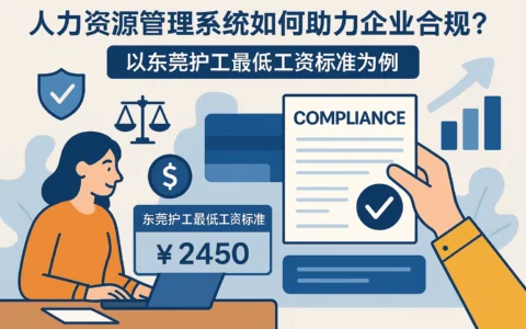 人力资源管理系统如何助力企业合规?以东莞护工最低工资标准为例
