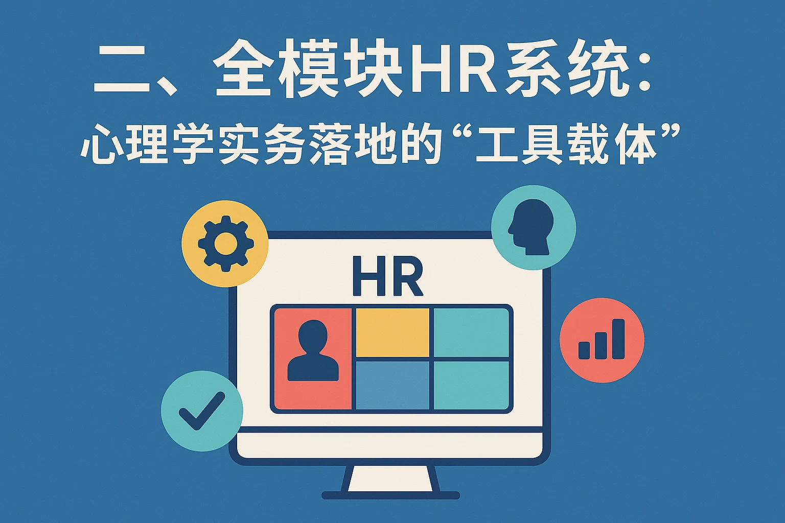 二、全模块HR系统：心理学实务落地的“工具载体”