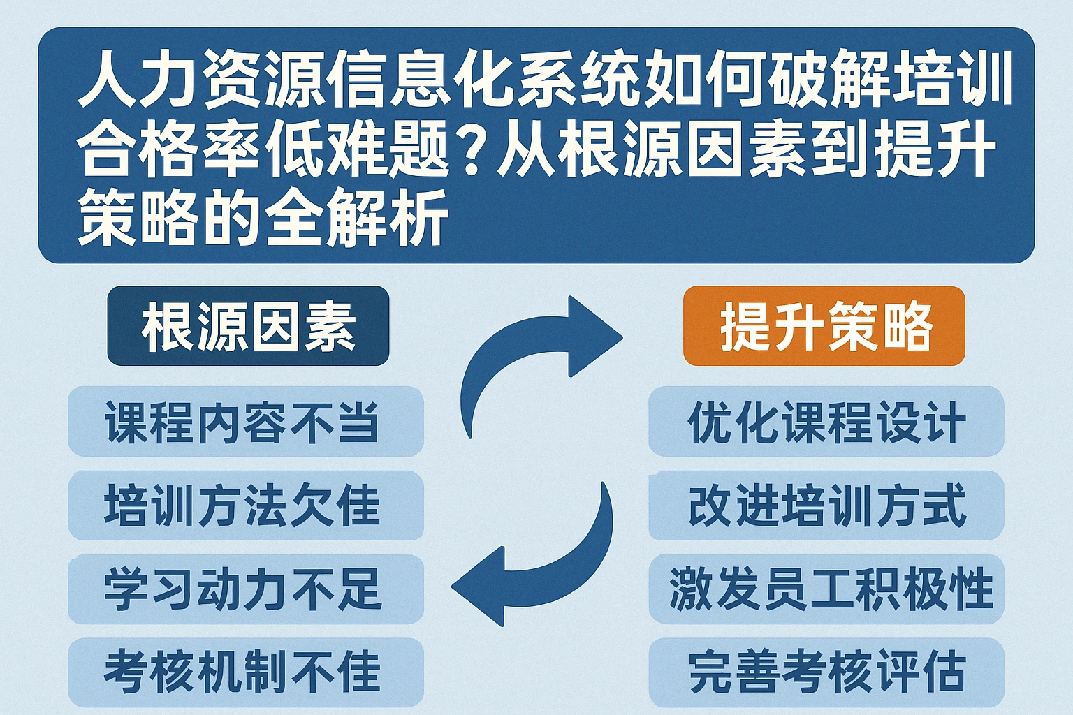人力资源信息化系统如何破解培训合格率低难题？从根源因素到提升策略的全解析