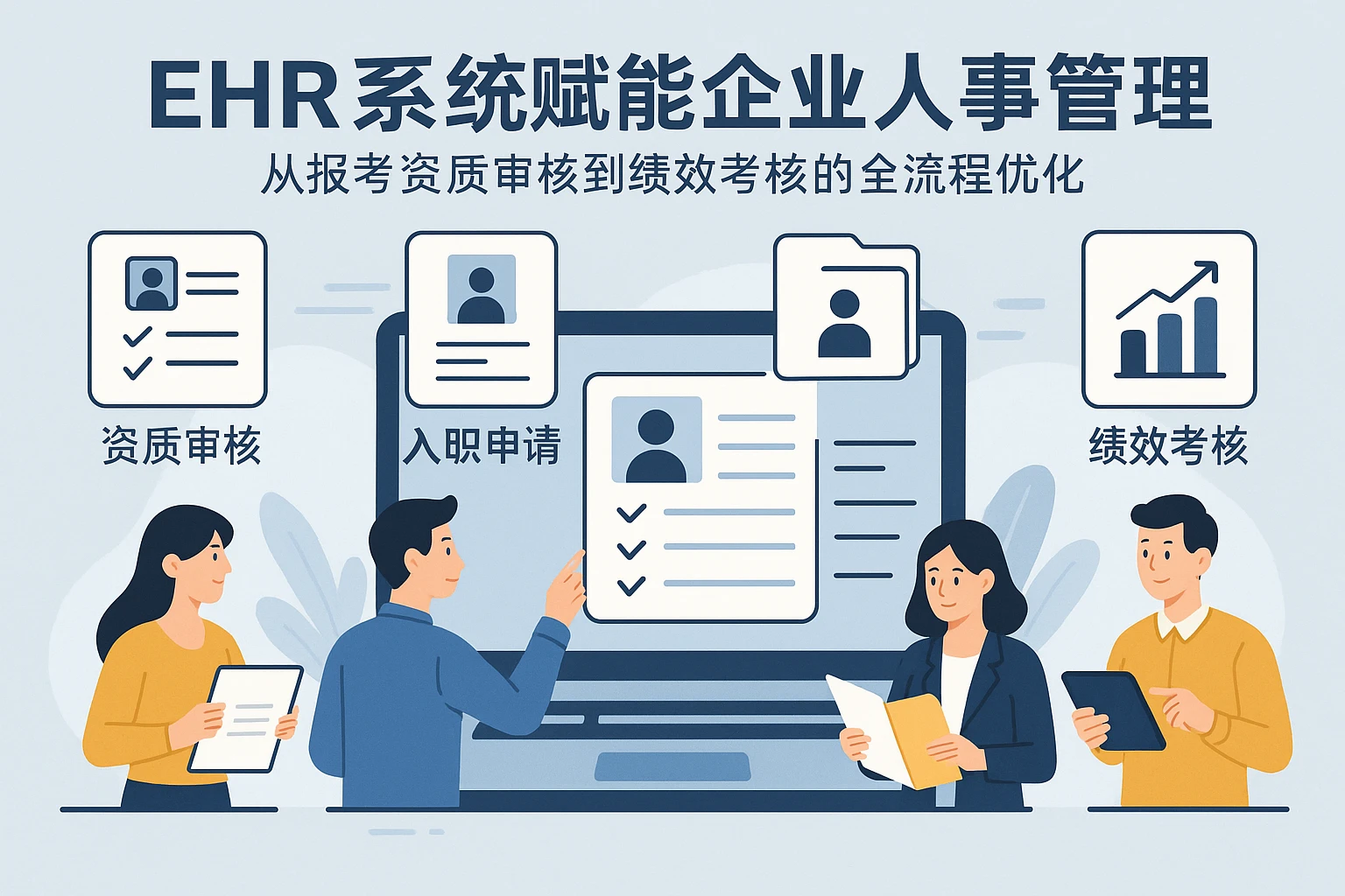 EHR系统赋能企业人事管理：从报考资质审核到绩效考核的全流程优化